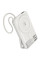Портативний ЗП Power Bank Hoco Q43 Clever PD20W з БЗП+iWatch Type-C 10000 mAh - Silver - фото