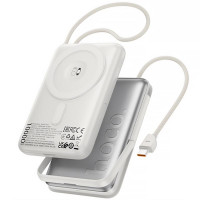 Портативний ЗП Power Bank Hoco Q43 Clever PD20W з БЗП+iWatch Type-C 10000 mAh - Silver