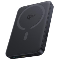 Портативний ЗП Power Bank Baseus EnerFill FM12 Qi2 Magnetic 22.5W з БЗП 10000mAh (E00285) - Cosmic Black