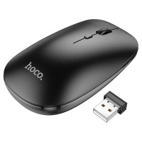 Миша бездротова Hoco GM15 Art Bluetooth + 2.4G - Чорний