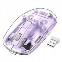 Миша бездротова Hoco GM29 Mysterios Bluetooth + 2.4G - Romantic purple