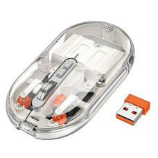 Миша бездротова Hoco GM35 General Bluetooth + 2.4G - White