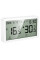 Електронний термогігрометр + годинник Hoco HX42 Indoor - White - фото