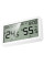 Електронний термогігрометр + годинник Hoco HX42 Indoor - White - фото