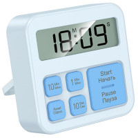 Електронний таймер + годинник Hoco HX43 Electronic - Blue