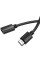 Дата кабель Hoco US13 HDTV male to HDTV female HD extension (1m) - Black - фото