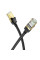 Дата кабель Hoco US02 Level pure copper gigabit ethernet (3m) - Black - фото