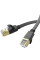 Дата кабель Hoco US07 Level Pro copper gigabit ethernet (1m) - Black - фото
