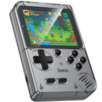 Портативна ігрова консоль Hoco GA40 Brilliant 400 games (250mAh) - Gray