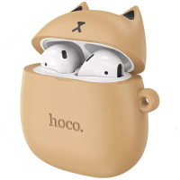 Беспроводные TWS наушники Hoco EW45 Cat Case - Caramel Cat