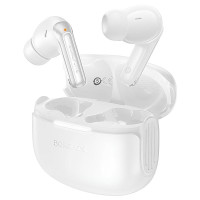 Беспроводные TWS наушники Borofone FQ9 Plus Peaceful ANC+ENC - White