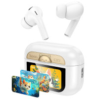 Бездротові TWS навушники Hoco EW88 Rampino with Touch Screen ANC - White