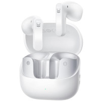 Беспроводные TWS наушники Baseus Bass BS1 Adaptive ANC (A00101) - Moon White