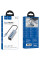 Перехідник HUB Hoco HB1B 4in1 (USB to 4xUSB 3.0) (0.2m) - Metal gray - фото
