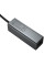 Переходник HUB Hoco HB1D USB to USB2.0*3+RJ45 - Metal gray - фото