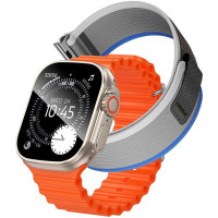 Смарт-годинник Hoco Y42 Ultra Smart sports watch (call version) - Titanium gold