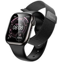 Смарт-годинник Hoco Y42 Smart sports watch (call version) - Black