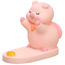 Підставка для телефону Funny Animals - Piggy with cake