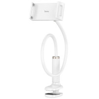 Тримач настільний Hoco HD10 Bamboo lazy stand 4.5-13 - White