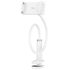 Тримач настільний Hoco HD10 Bamboo lazy stand 4.5-13 - White