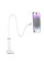 Тримач настільний Hoco HD10 Bamboo lazy stand 4.5-13 - White - фото