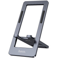 Підставка для телефону Hoco HD11 Volar metal folding - Metal grey