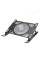 Підставка для ноутбуку/планшета Hoco DH22 Active Cooling - Black - фото