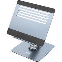 Подставка настольная Hoco PH52 Plus Might metal rotating - Metal gray