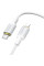 Дата кабель Hoco X128 Benefit Type-C to Lightning 30W (1m) - White - фото