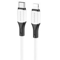 Дата кабель Borofone BX79 Type-C to Lightning (1m) - Білий