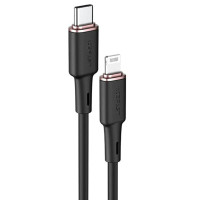 Дата кабель Acefast C2-01 Type-C to Lightning 30W (1.2m) - Black