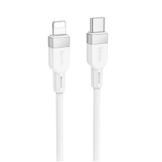 Дата кабель Hoco X109 Energy silicone Type-C to Lightning (1m) - White