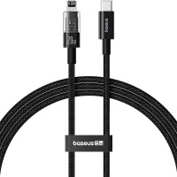 Дата кабель Baseus Gem Fast Charging Type-C to Lightning 20W (2m) (P10373001211-01) - Cluster Black
