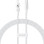 Дата кабель Baseus Gem Fast Charging Type-C to Lightning 20W (2m) (P10373001211-01) - Moon White