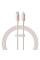 Дата кабель Baseus Habitat Series Fast Charging Type-C to Lightning 20W (2m) (P10360201) - Wheat Pink - фото