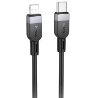Дата кабель Hoco X109 Energy silicone Type-C to Lightning (2m) - Black