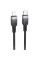 Дата кабель Hoco X109 Energy silicone Type-C to Lightning (2m) - Black - фото