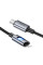 Дата кабель Hoco U144 New Type-C to Lightning 27W (1.2m) - Black - фото