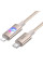 Дата кабель Hoco U144 New Type-C to Lightning 27W (1.2m) - Gold - фото