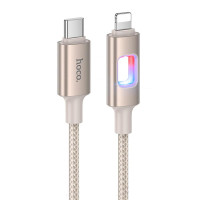 Дата кабель Hoco U144 New Type-C to Lightning 27W (1.2m) - Gold