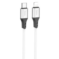 Дата кабель Hoco X86 Spear Type-C to Lightning 20W (1m) - White