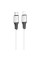 Дата кабель Hoco X86 Spear Type-C to Lightning 20W (1m) - White - фото