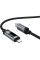 Дата кабель Hoco U148 Lord with display Type-C to Lightning 27W (1.2m) - Black - фото