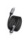 Дата кабель Hoco U148 Lord with display Type-C to Lightning 27W (1.2m) - Black - фото