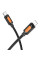 Дата кабель Borofone BX114 Structure Type-C to Lightning 27W (1m) - Black - фото