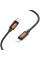 Дата кабель Borofone BX114 Structure Type-C to Lightning 27W (1m) - Black - фото