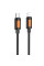 Дата кабель Borofone BX114 Structure Type-C to Lightning 27W (1m) - Black - фото
