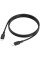 Дата кабель Borofone BX113 Lenny Type-C to Lightning 27W (2m) - Black - фото