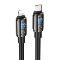Дата кабель Hoco U143 Joy Type-C to Lightning 27W (1.2m) - Black