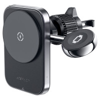 Автотримач з БЗП Acefast D18 2in1 in-car - Black